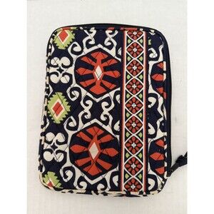 VERA BRADLEY Padded Tablet iPad E-Reader Case Sun Valley 8.5" x 6.5" Zip Sleeve